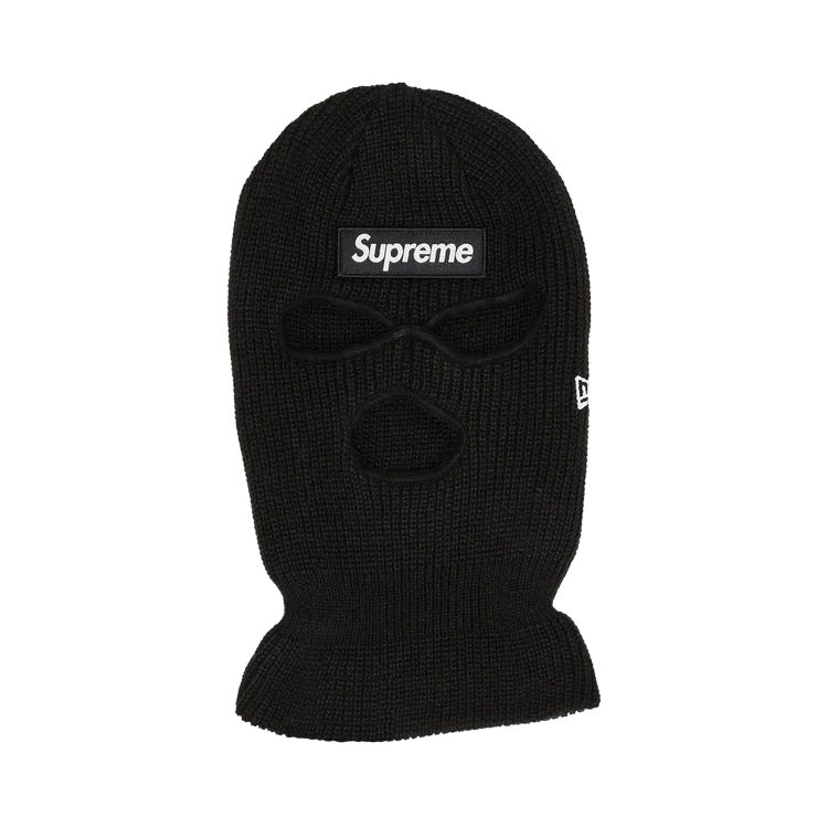 Supreme New Era Box Logo Balaclava Black