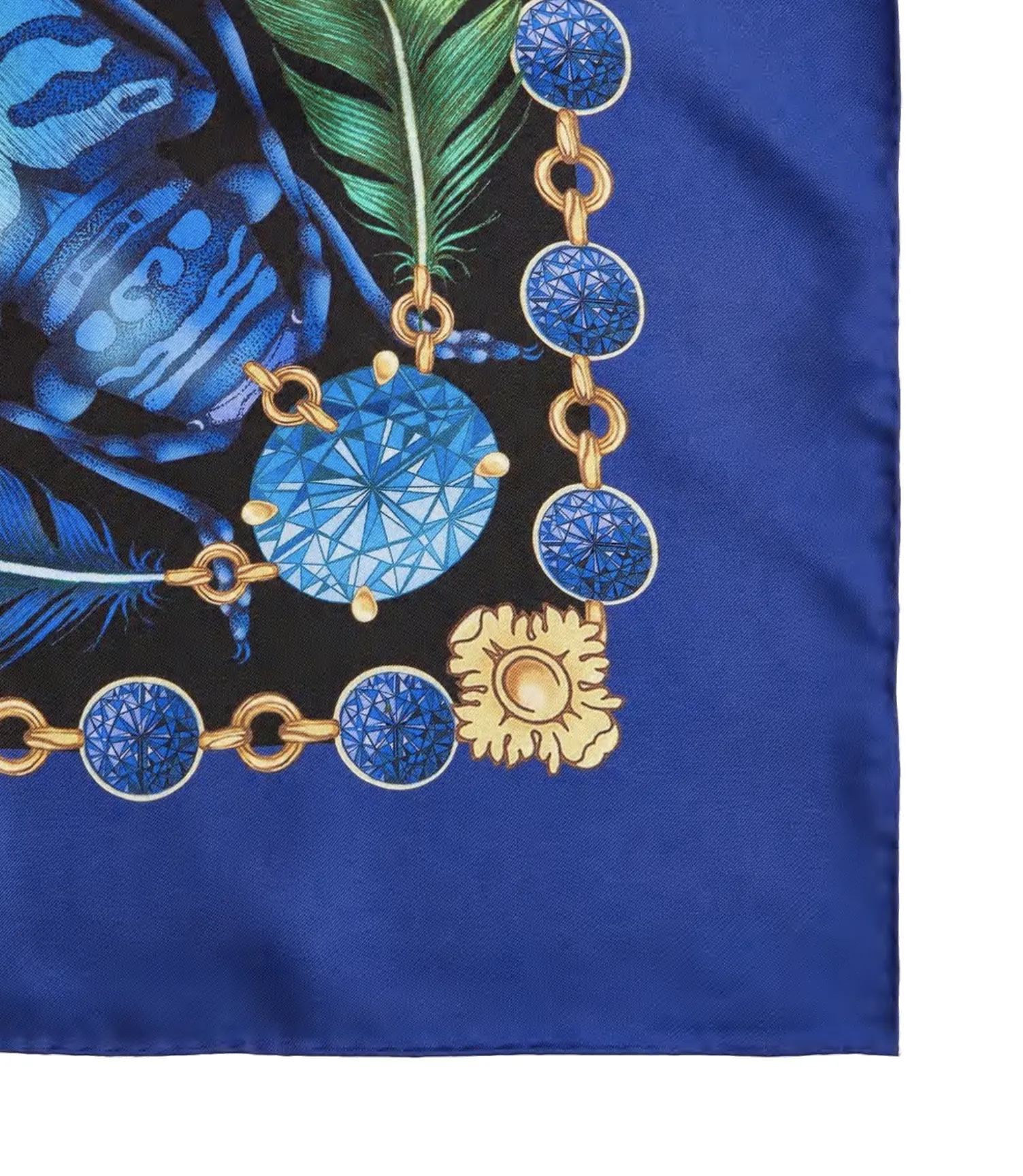 The Beetle & Jewel Silk Scarf | 90x90cm [Preorder]