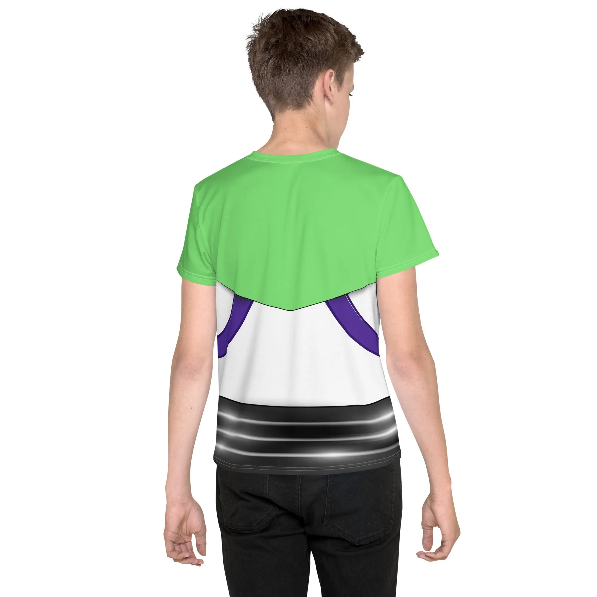 The Buzz Youth crew neck t-shirt- Running Costume, Cosplay, Bounding