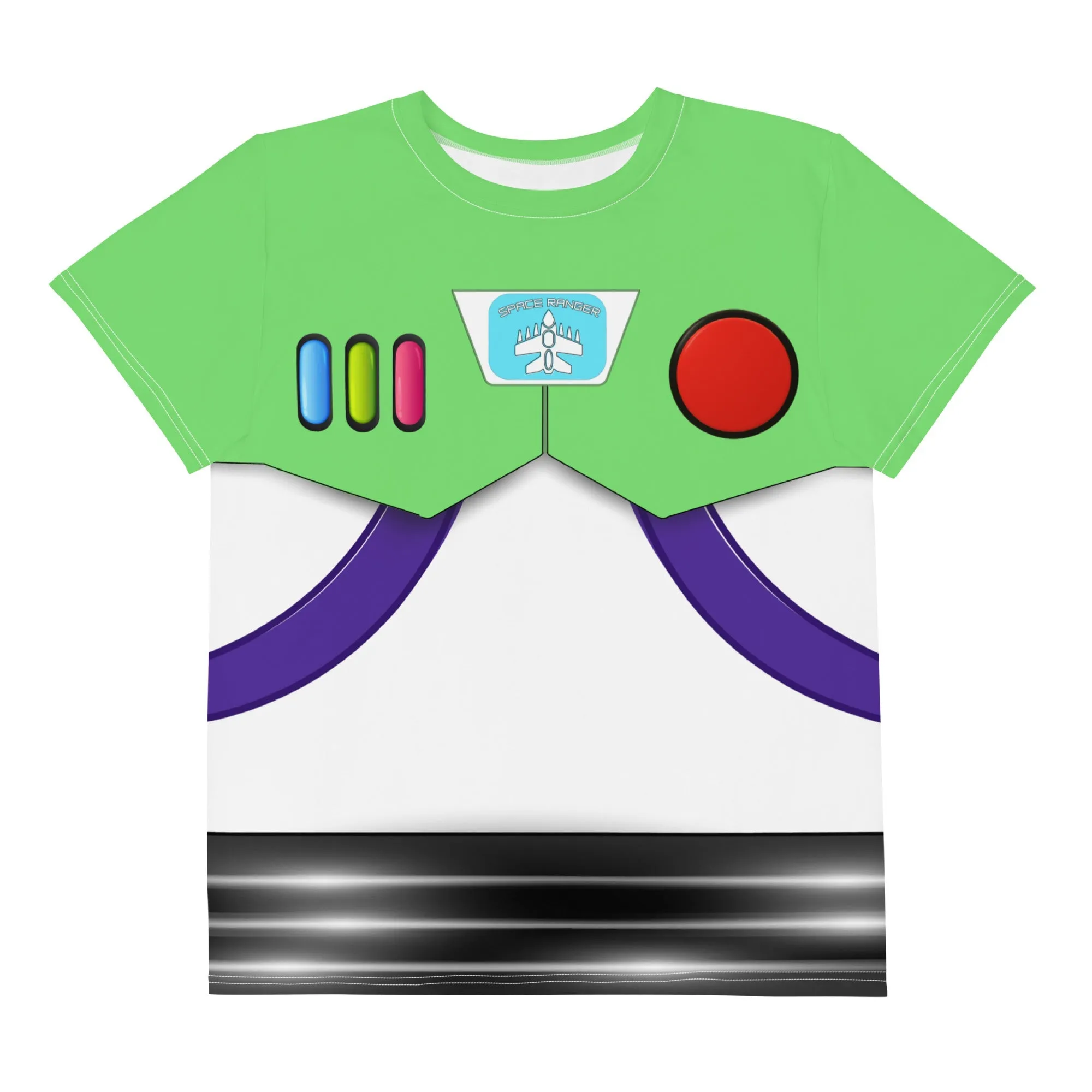 The Buzz Youth crew neck t-shirt- Running Costume, Cosplay, Bounding