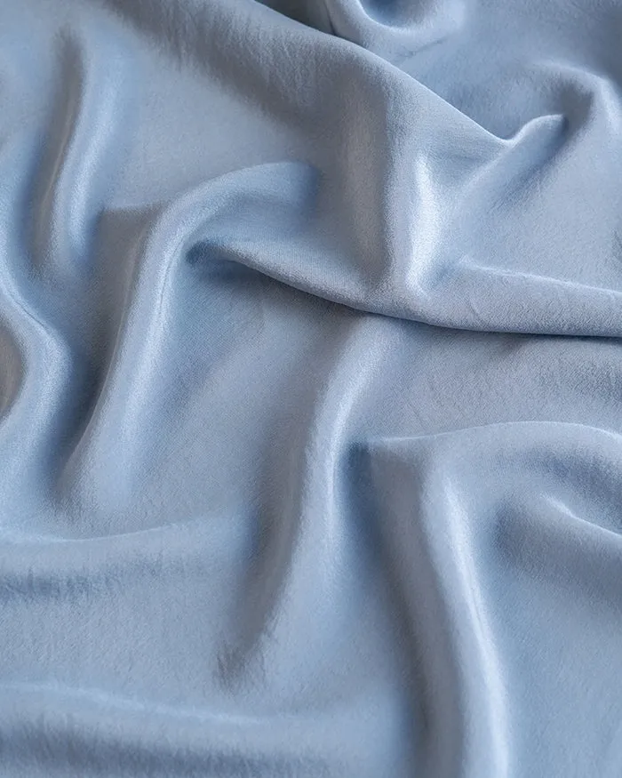 'The Classic' Washable Silk Scarf in Sea