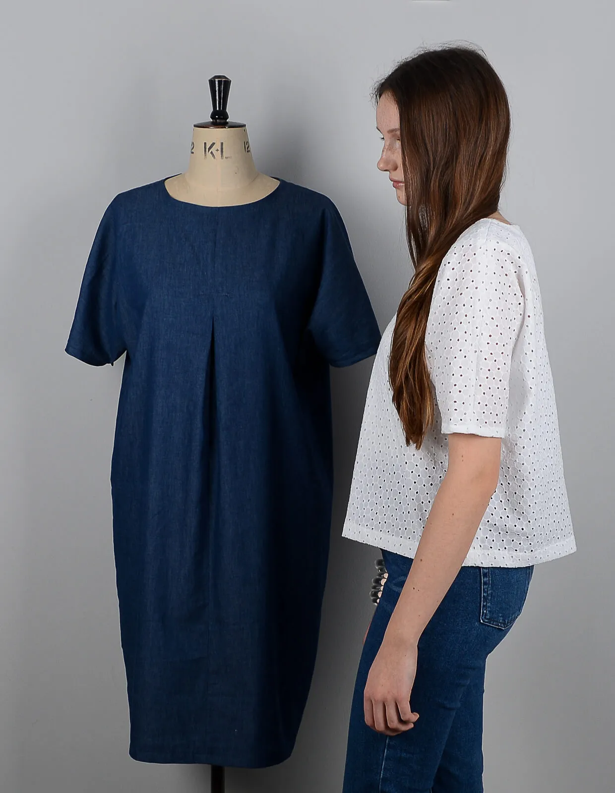 The Maker's Atelier 17, The Pleat Detail Dress and Top PDF Pattern, with or without printing