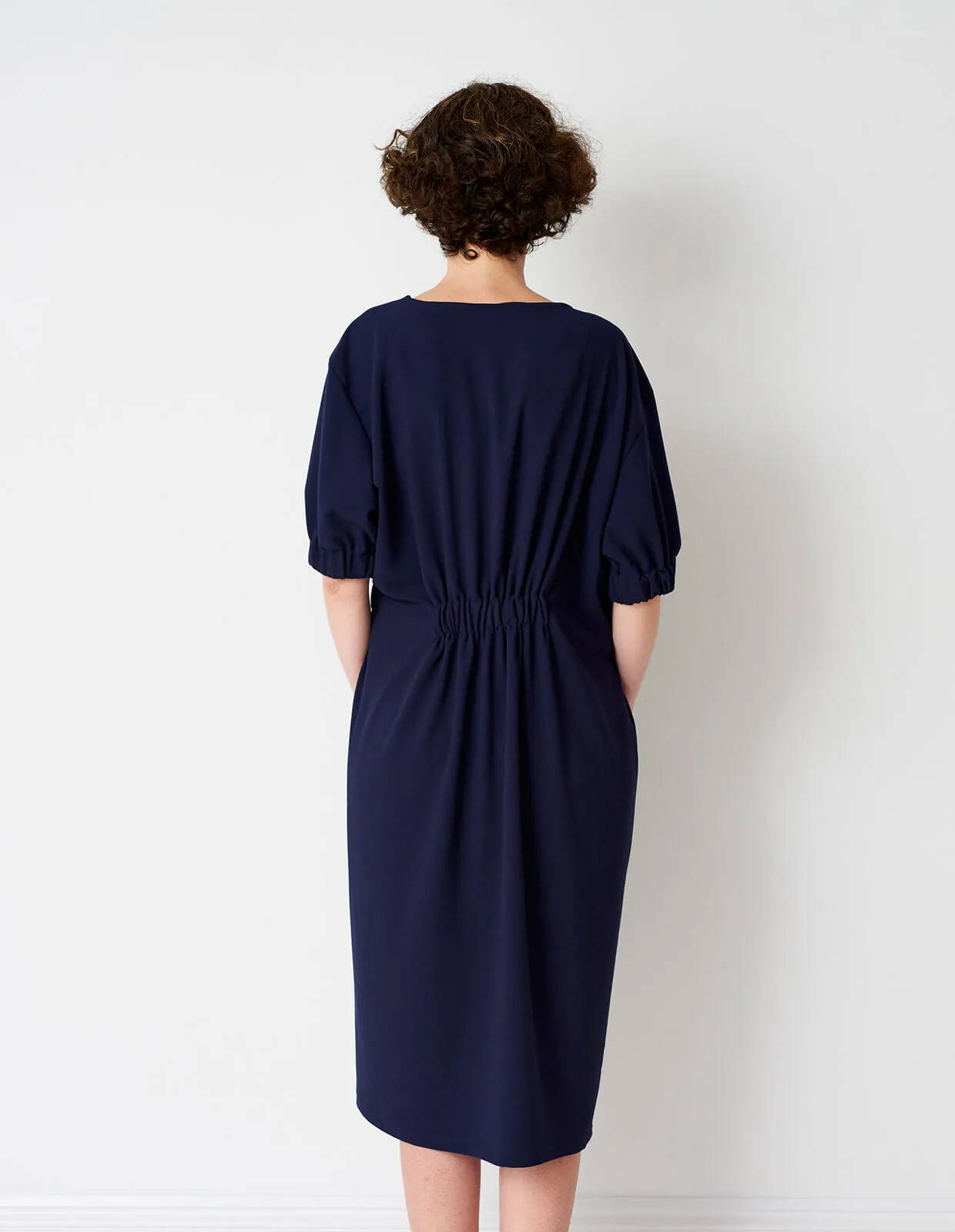 The Maker's Atelier 26, The Asymmetric Gather Dress PDF Pattern, with or without printing