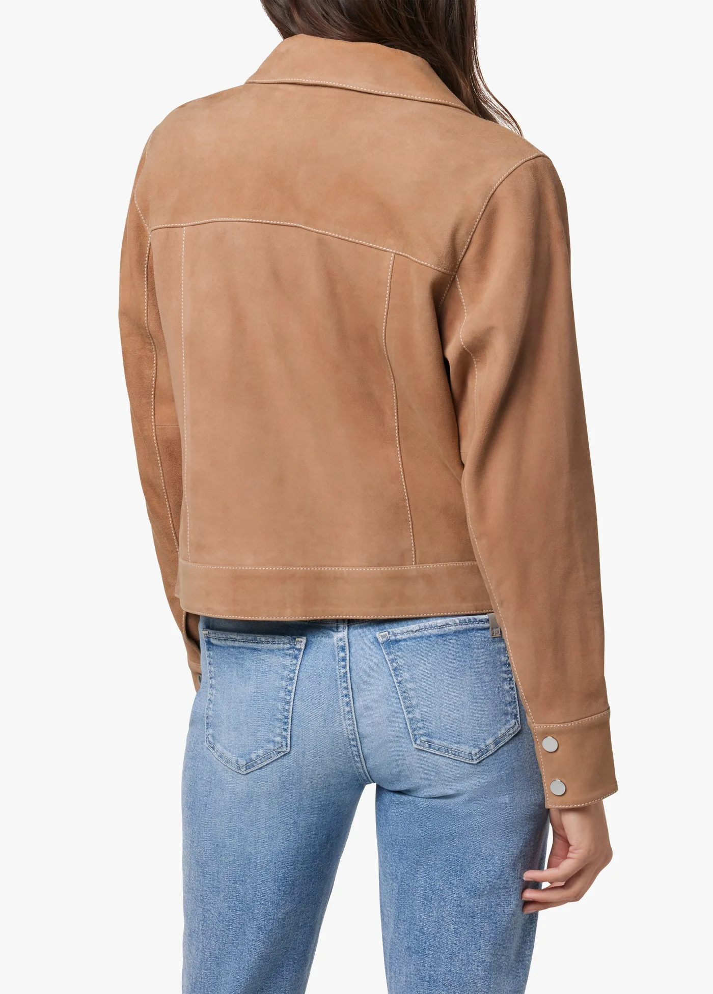 THE ROONEY SUEDE JACKET