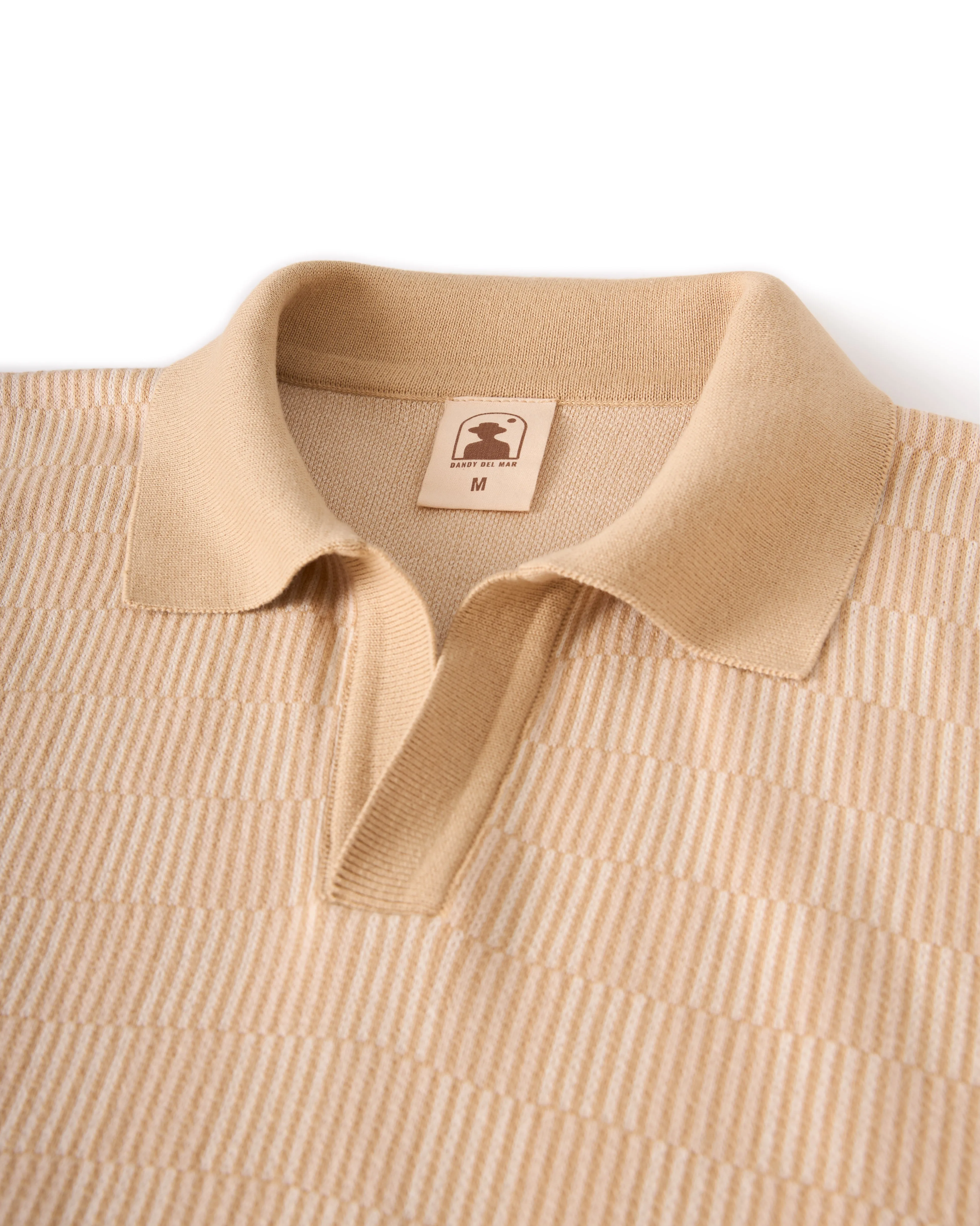 The Sebastian Knit Polo Shirt - Shell