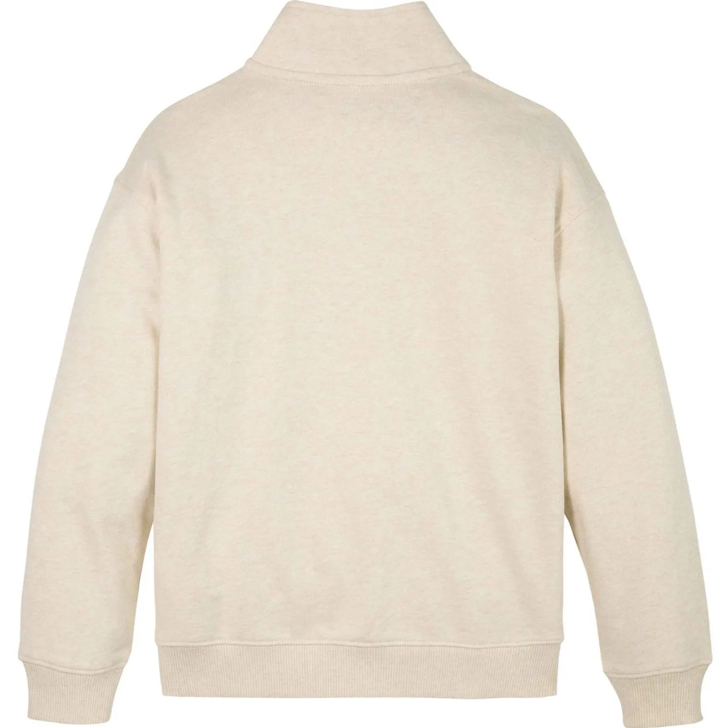 Tommy Hilfiger Calico Heather Essential Half Zip Crewneck