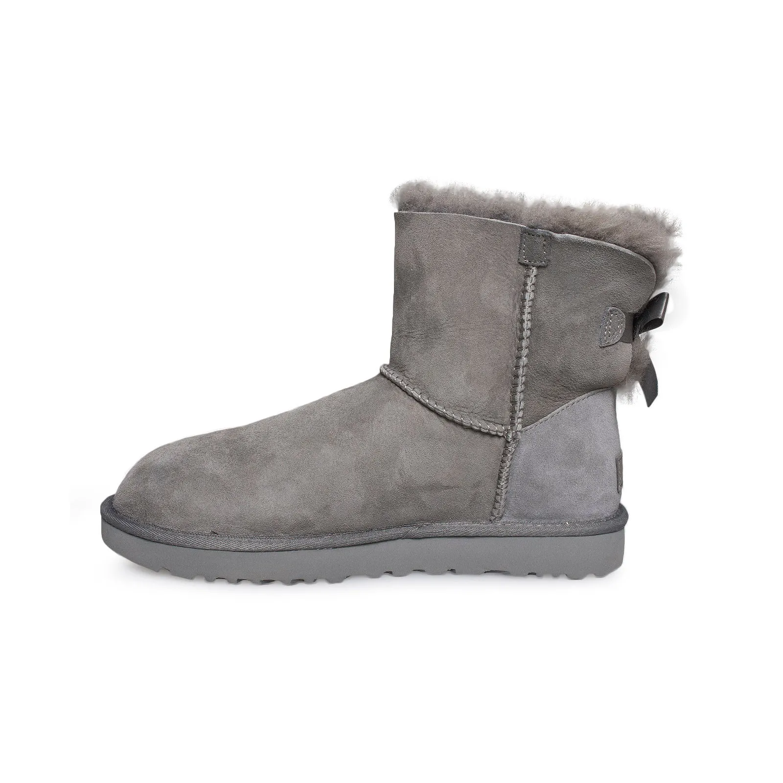 UGG Mini Bailey Bow II Grey Boots