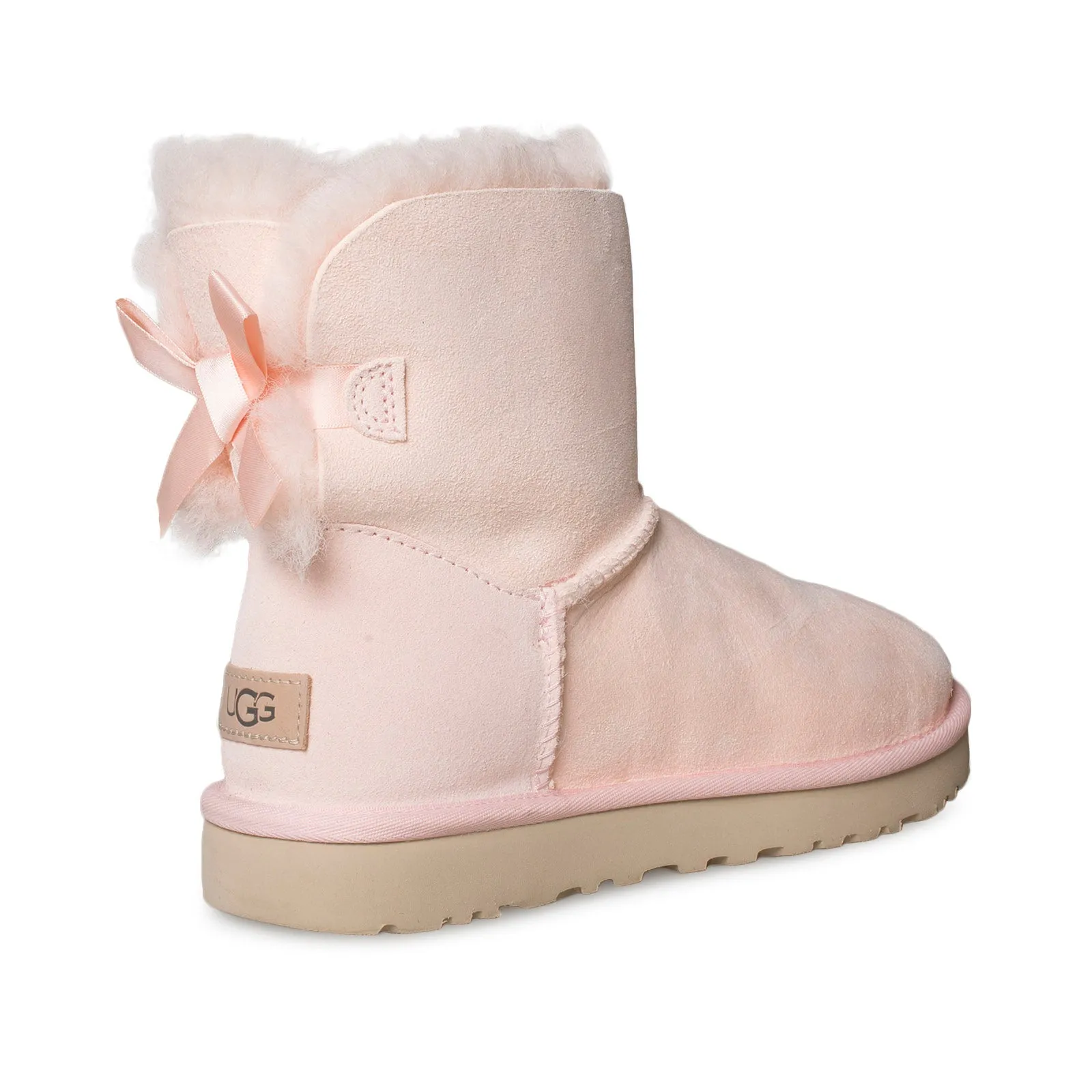 UGG Mini Bailey Bow ii Rose Mallow Boots - Women's