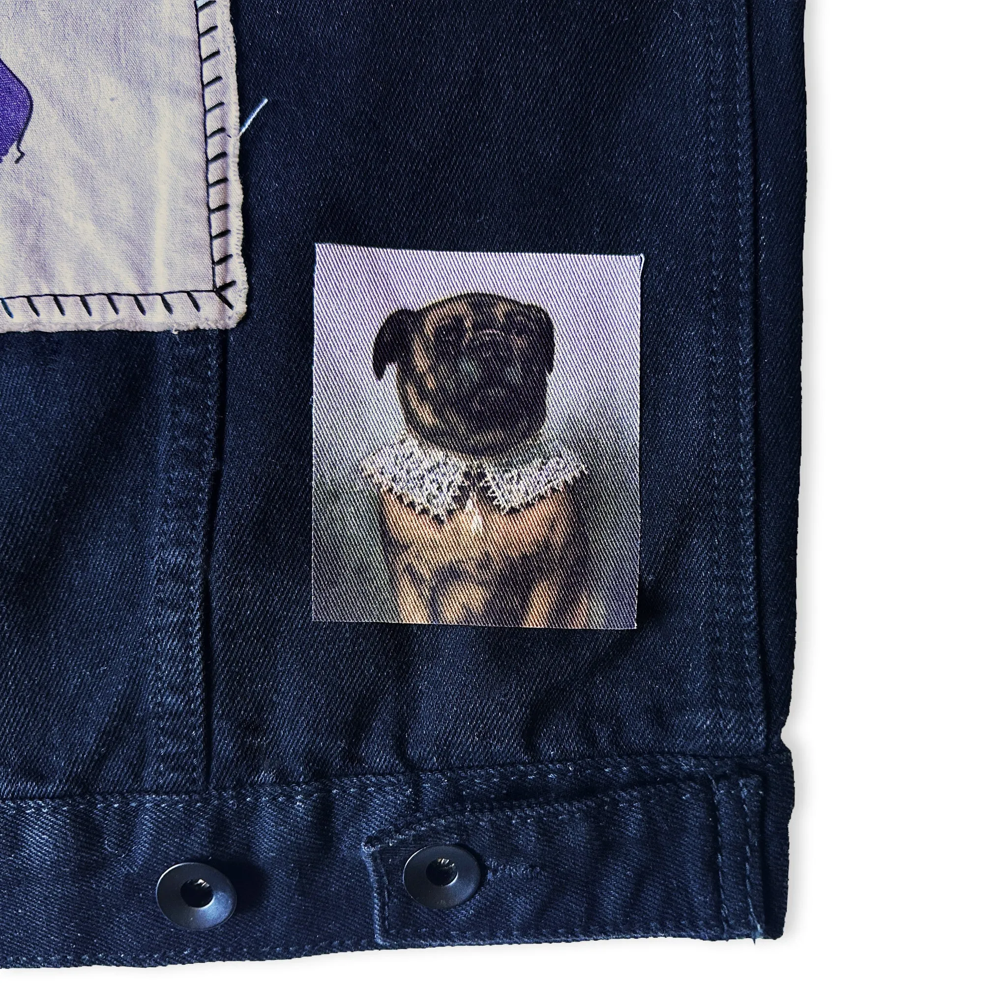 Vintage Dog Sew-On Patch