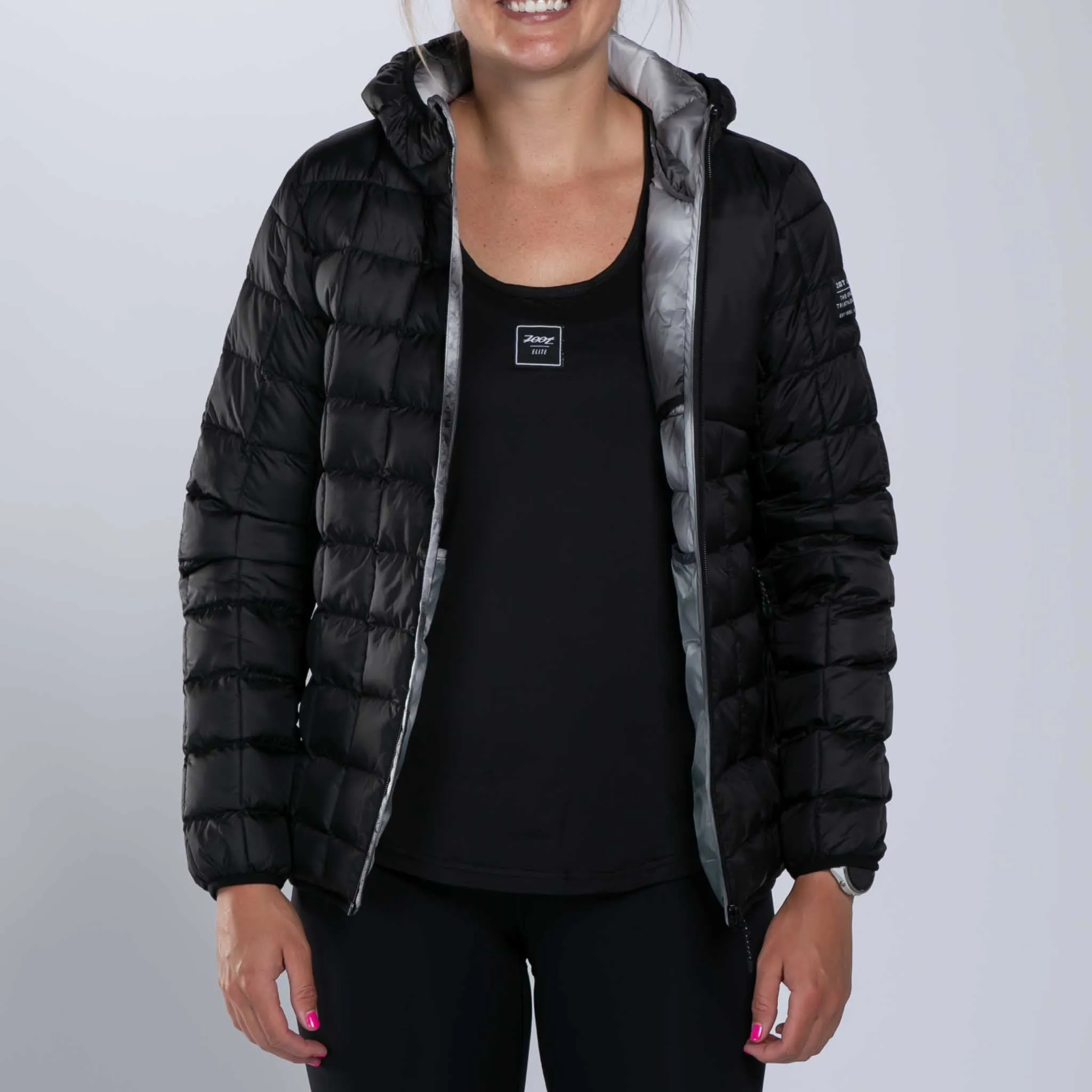 Women's Elite Puffer Jacket - Black