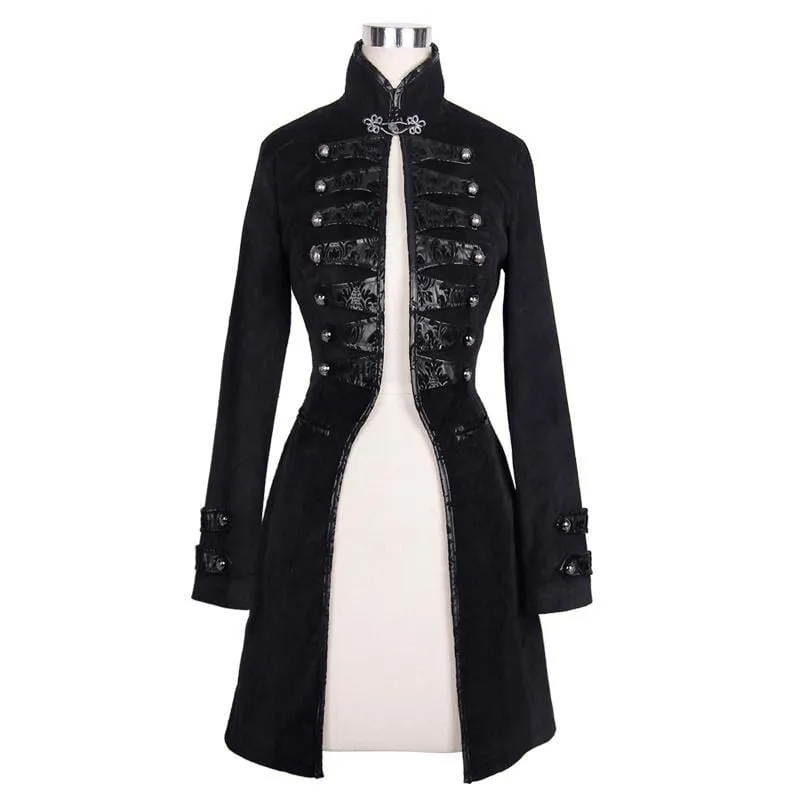 Women's Vintage Military style coat