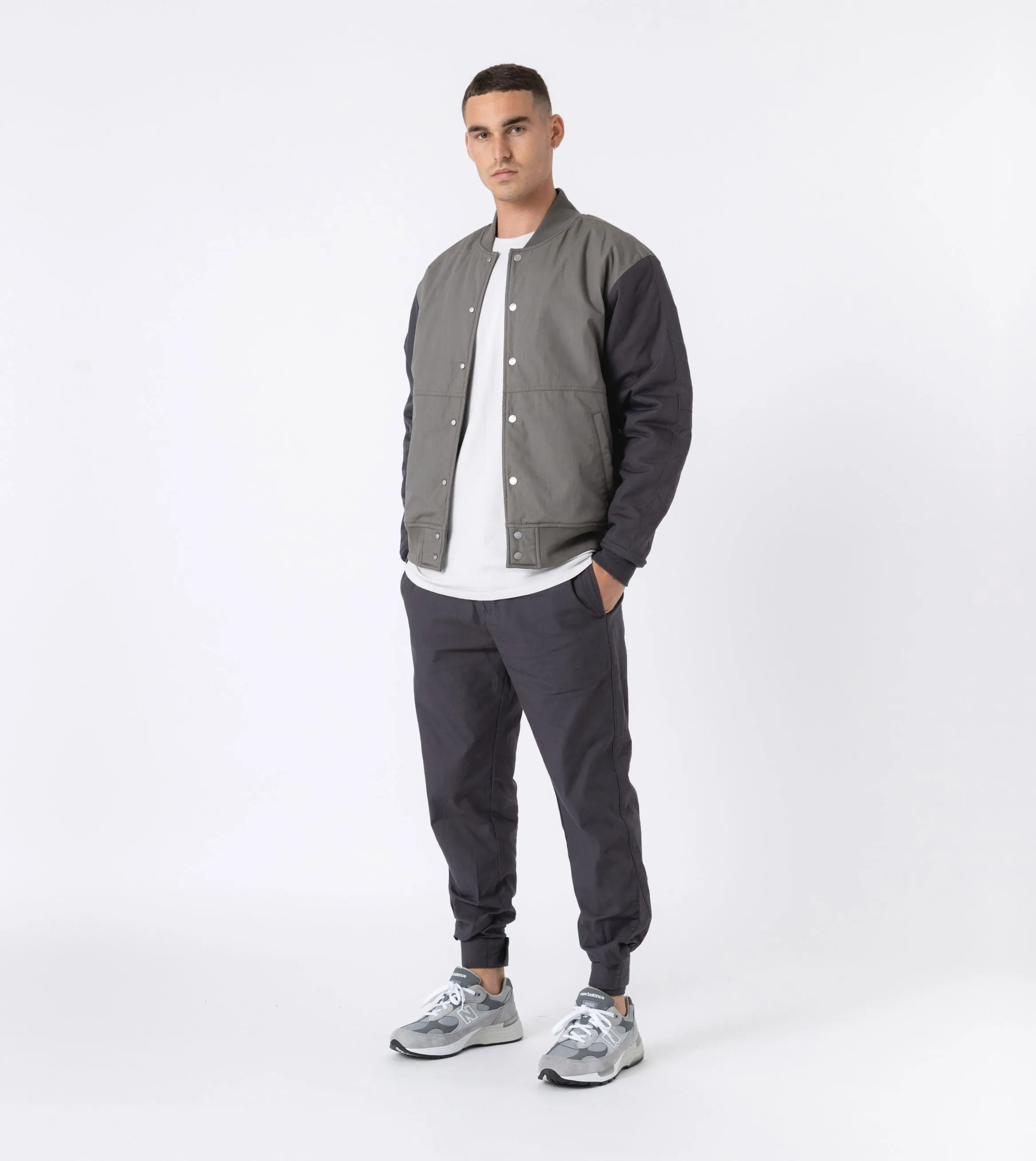 WST Bomber Jacket Dk Moss/Dk Grey