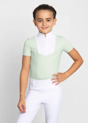 YR Sienna Short Sleeve Show Shirt (Sage Green)